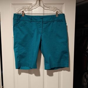 Mossimo Supply Co. Turquoise Women's Bermudas